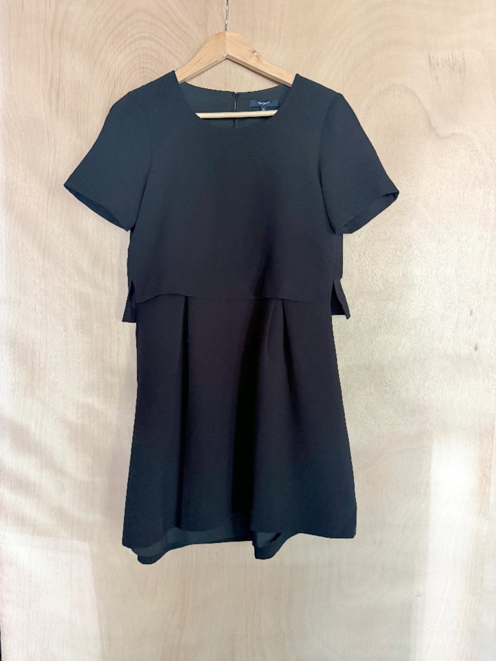 Madewell Black Crepe Dress - Size 0
